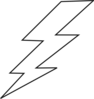 Lightning Black Bolt Clip Art
