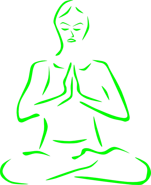 free clip art yoga meditation - photo #15
