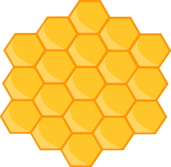 Honeycomb Clip Art at Clker.com - vector clip art online, royalty free