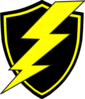 Yellow Thunder Logo Clip Art