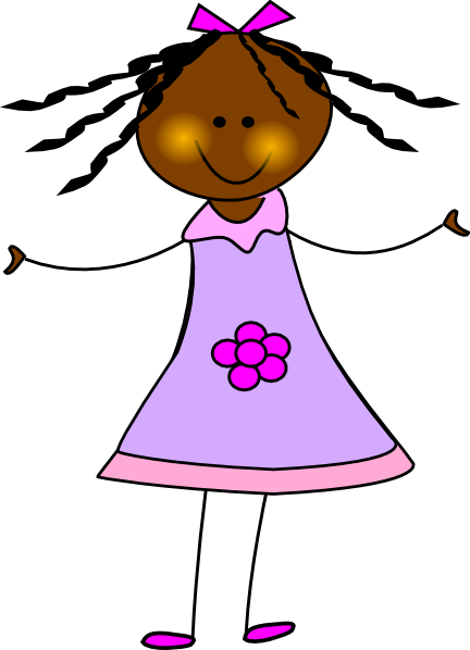 american girl clip art free - photo #1