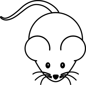 Mouse Outline Clip Art at  - vector clip art online, royalty free  & public domain