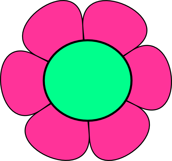 green flower clip art - photo #33