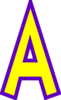 Letter A Clip Art