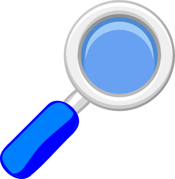 free clipart images magnifying glass - photo #44