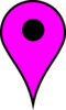 Map Pin Purple Clip Art