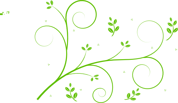 green flower clip art - photo #42