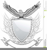 Eagle With Shield Clipart Image