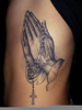 Praying Hands Tattoo Image