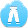 Free Blue Cloud Trousers Image