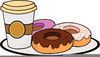 Free Clipart Coffee And Donuts Image