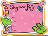 Free Clipart Invitation Sleepover Image