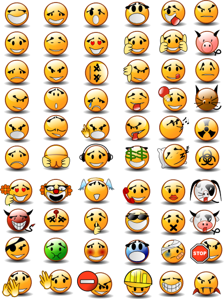 clipart faces emotions - photo #47