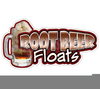 Root Beer Floats Clipart Image