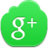 Free Green Cloud Google Plus Image