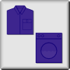 Hotel Icon Laundry Service Clip Art