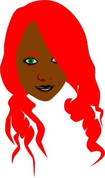 green hair clipart - photo #17