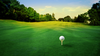 Golf Driving Range Clipart Image