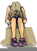 Clipart Girl Mad Image