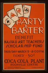 Party & Barter - Benefit Nassau Art Teachers Scholarship Fund Coca Cola Plant, Rockville Centre. Image