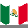 Mexican Flag Clipart Image