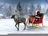 Christmas Sleigh Ride Clipart Image