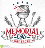 Memorial Day Cookout Clipart Image