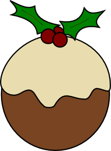 Karderio Christmas Pudding Clip Art