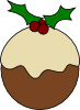 Karderio Christmas Pudding Clip Art