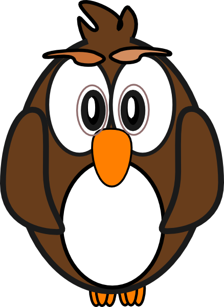 funny owl clip art - photo #45