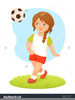 Small Football Clipart Image