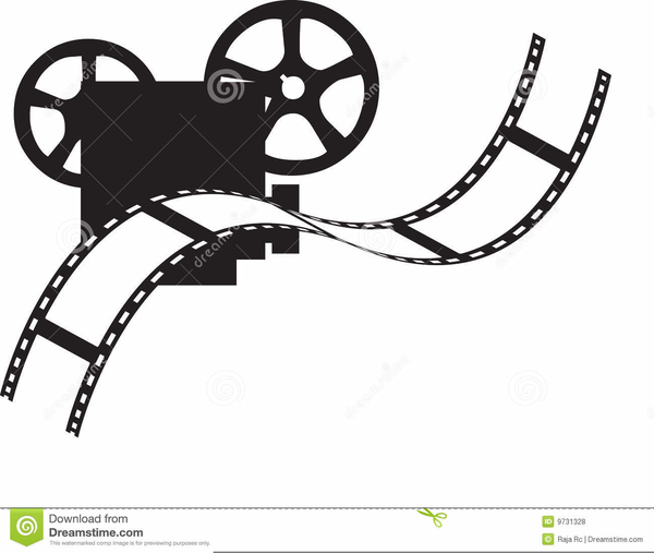 old film projector clipart free