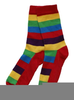 Striped Stockings Clipart Image