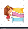 Clipart Bed Making Image