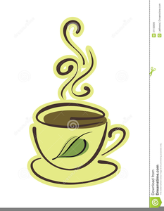 Cartoon Tea Cup Clipart Image