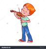 Violinist Clipart Image