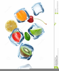 Ice Cubes Clipart Image