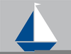 Simple Sailboat Clipart Image
