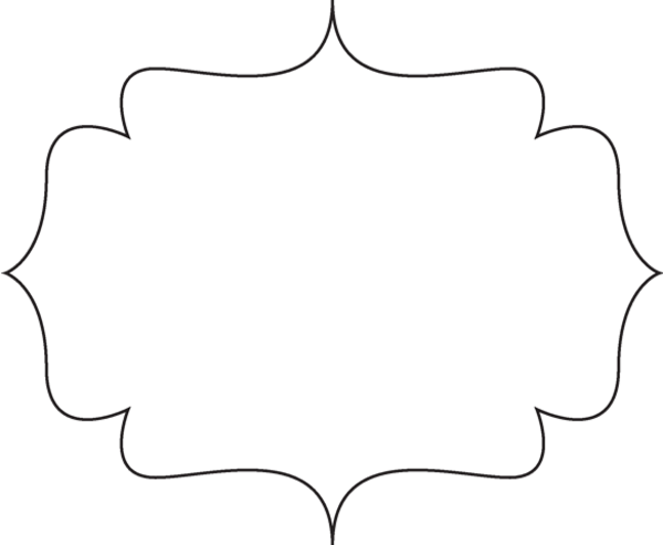 free clip art black and white shapes - photo #47