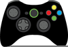 Xbox Remote Controller Clipart Image