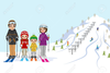 Ski Slope Clipart Free Image