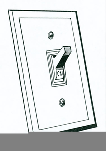 Clipart Of Lightswitch Image