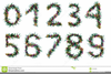 Decorative Numbers Clipart Image