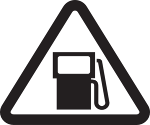 Do Not Use While Refueling Clip Art