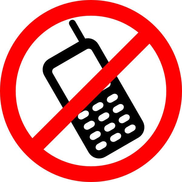 no phone clipart - photo #1