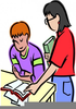 Clipart Students Working Together Image
