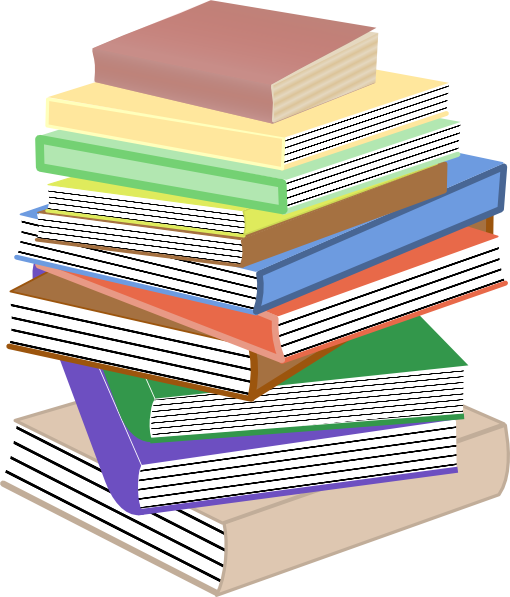 free clipart stack of books - photo #7
