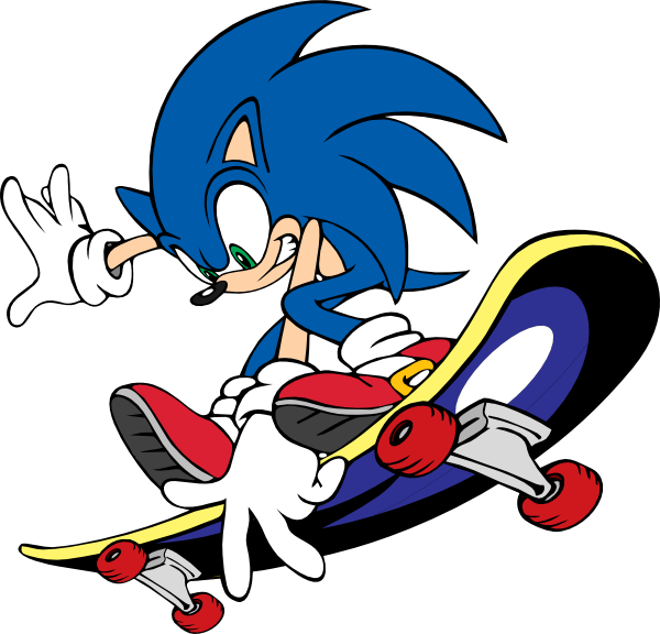 sonic hedgehog clipart - photo #12