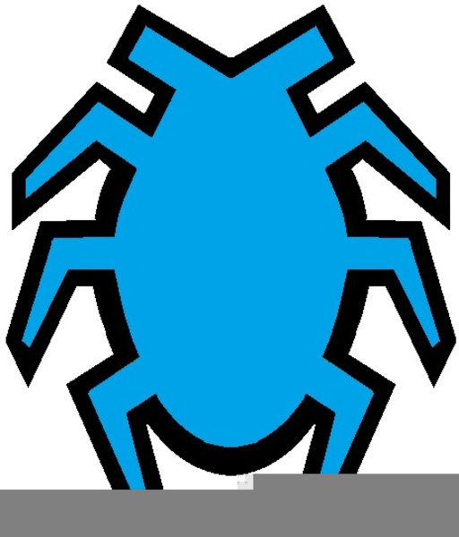 Blue Beetle Symbol | Free Images at Clker.com - vector clip art online,  royalty free & public domain
