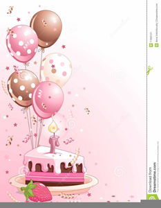 Torta Di Compleanno Clipart Image